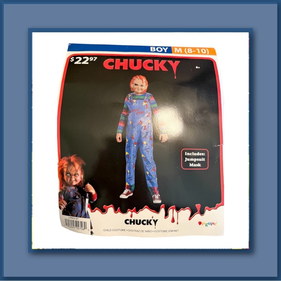 Disguise Child’s 2-Piece Chucky Halloween Costume – Size Medium - Picture 6 of 6
